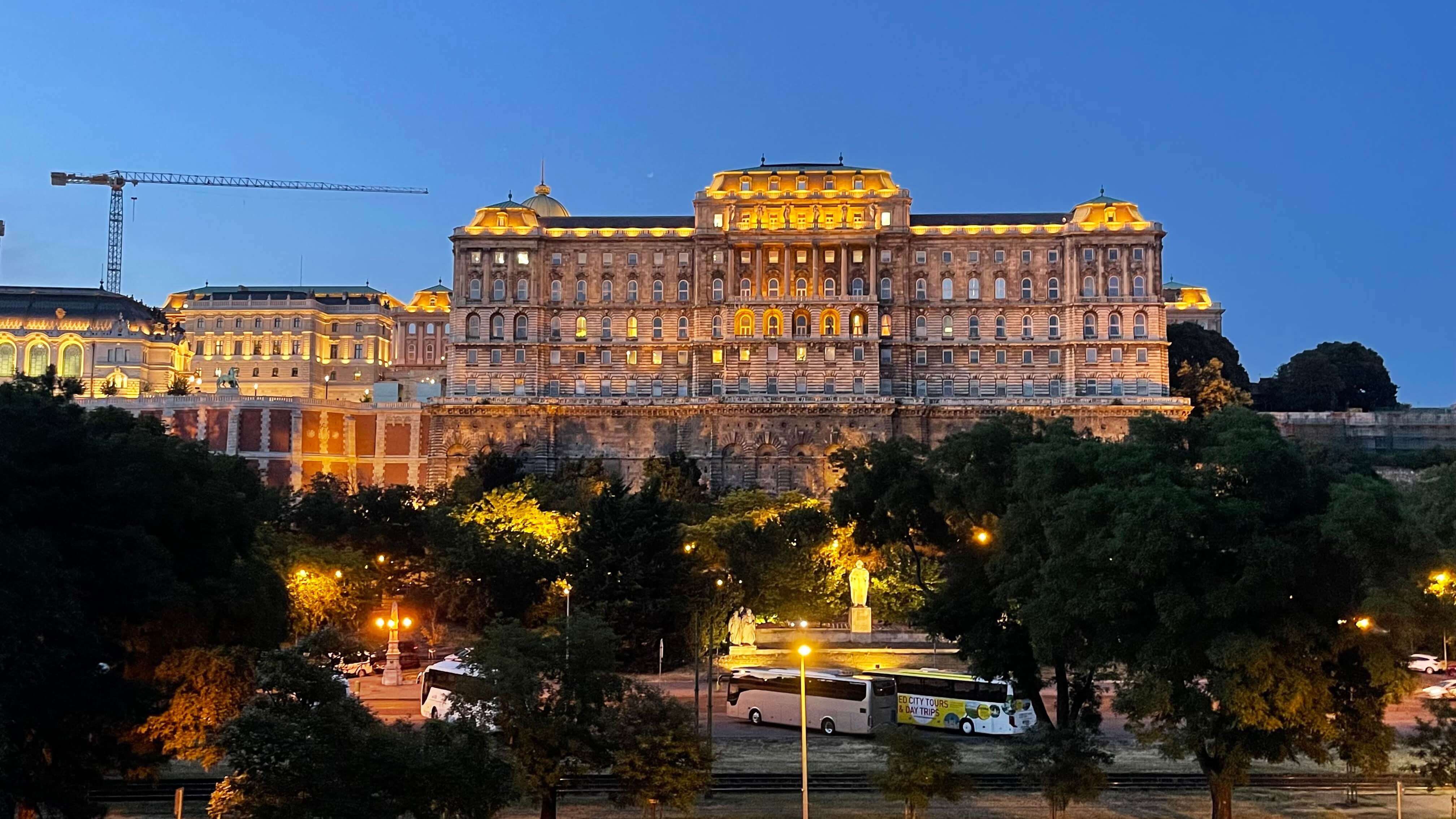 Buda Castle from the back