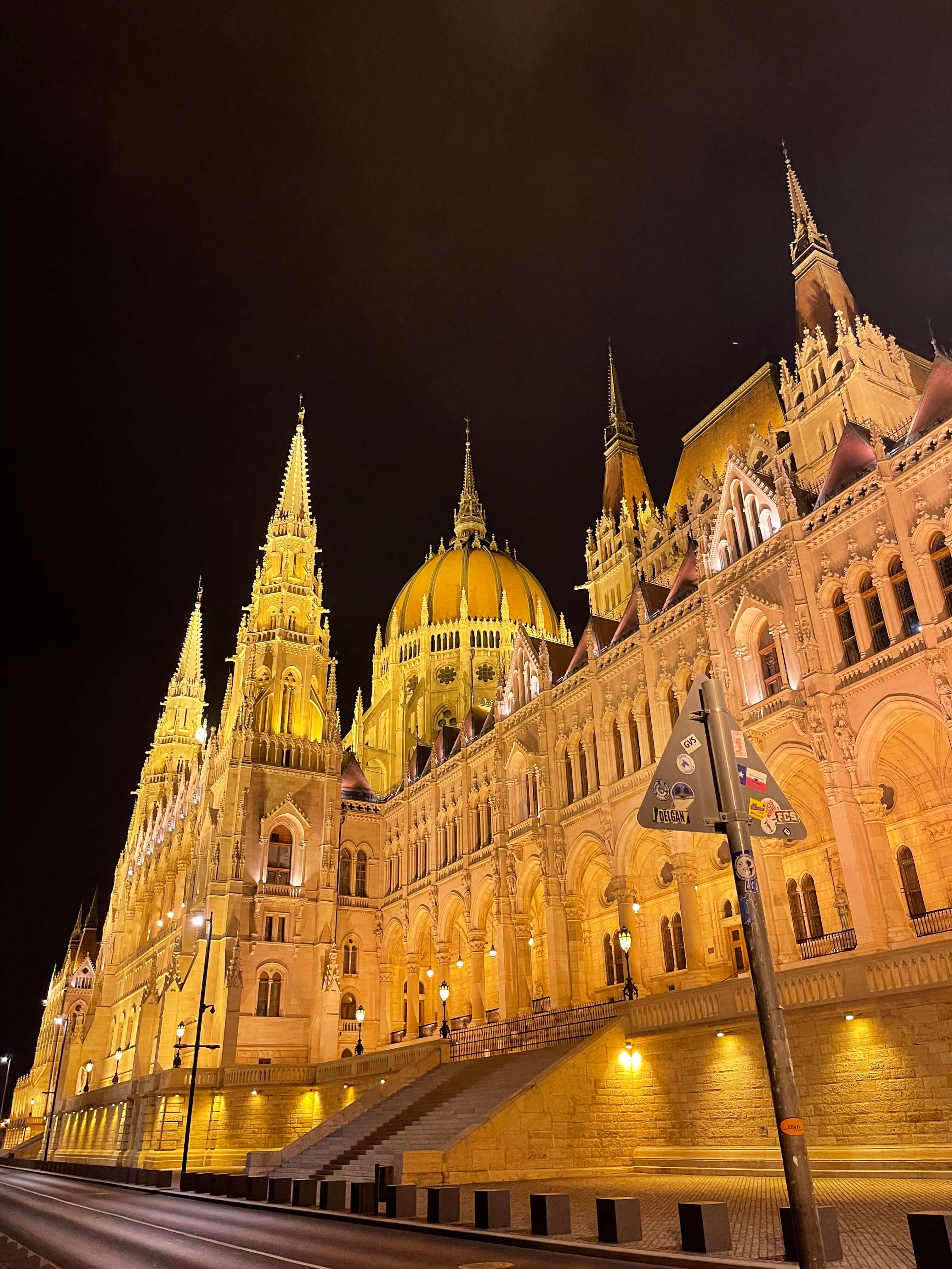 Parliament building in Budapest