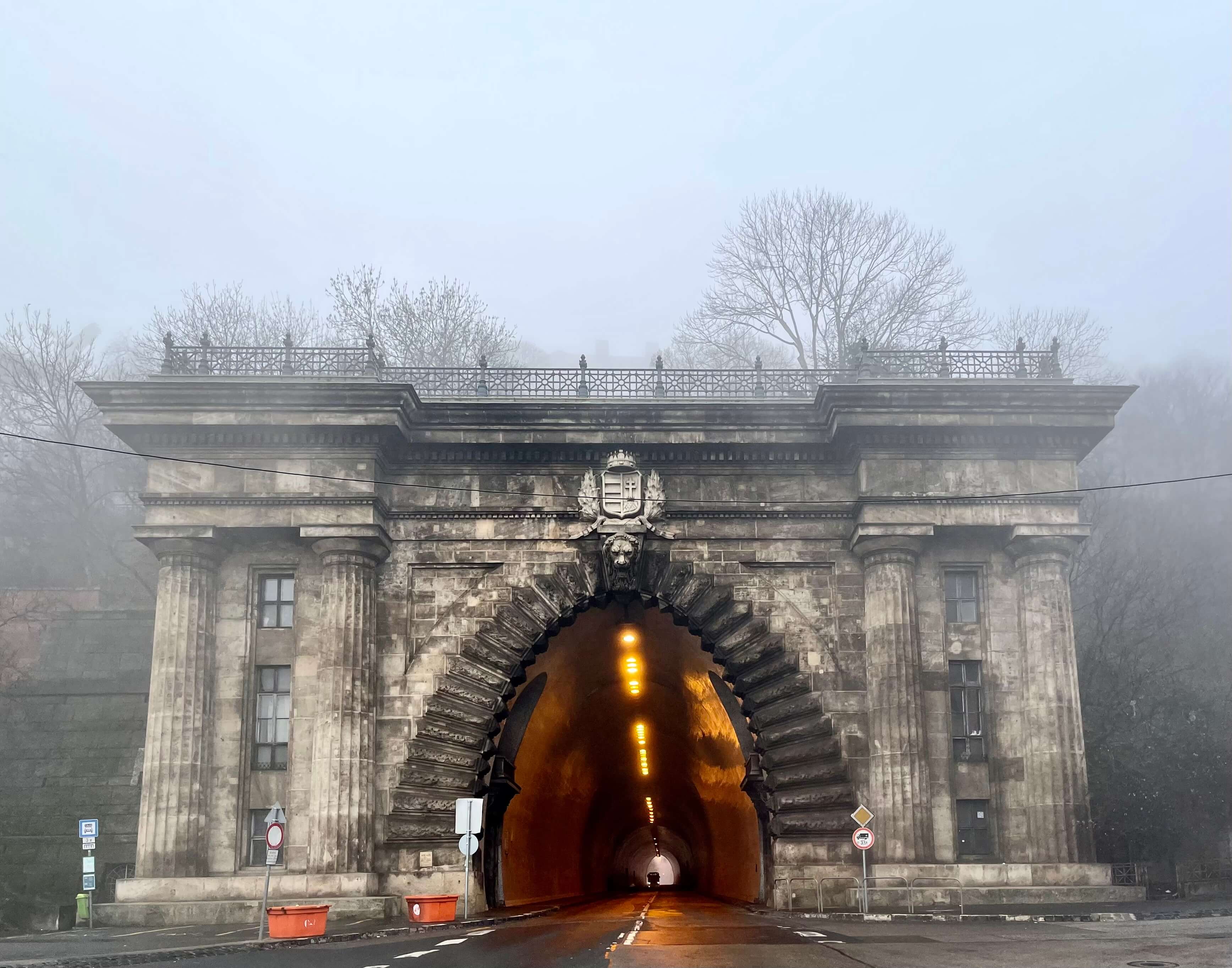 Tunnel under Gellért Hill
